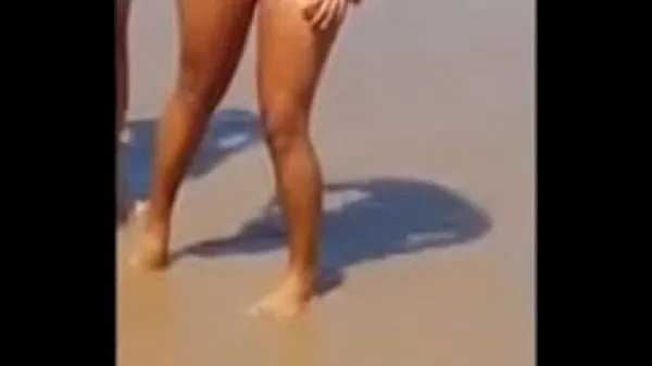 Filming Hot Dental Floss On The Beach - Pussy Soup - Amateur Videos Saját klipek megjelenítése