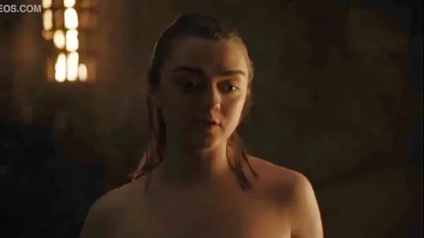 Tunjukkan Maisie Williams/Arya Stark Hot Scene-Game Of Thrones Klip saya
