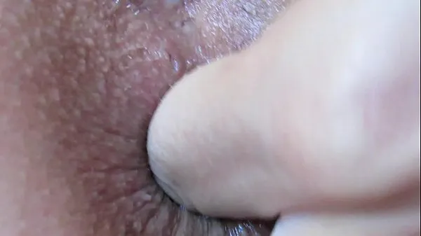 Show Extreme close up anal play and fingering asshole my Clips