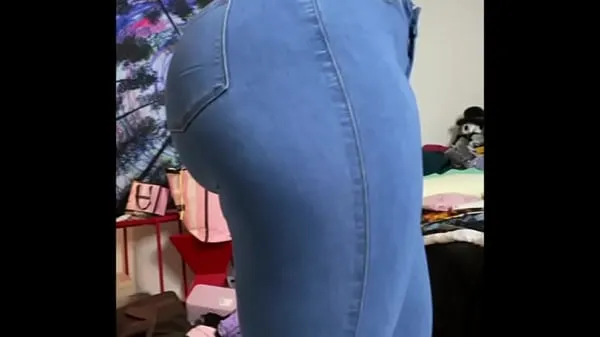 Show Fat Ass Latina Nixlynka Clapping In Jeans my Clips