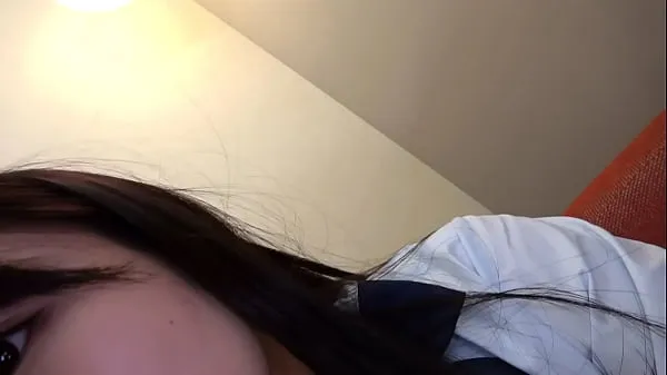 Show Sex with JK with beautiful skin and beautiful with plenty of saliva feels good. The butt that can be seen in the doggy style is erotic. She feels pleasure for pussy is pushed hard. Japanese amateur 18yo teen porn my Clips