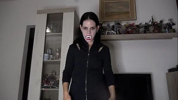 Vis Halloween Horror Porn Movie - Vampire Anna and Oral Creampie Orgy with 3 Guys mine klipp